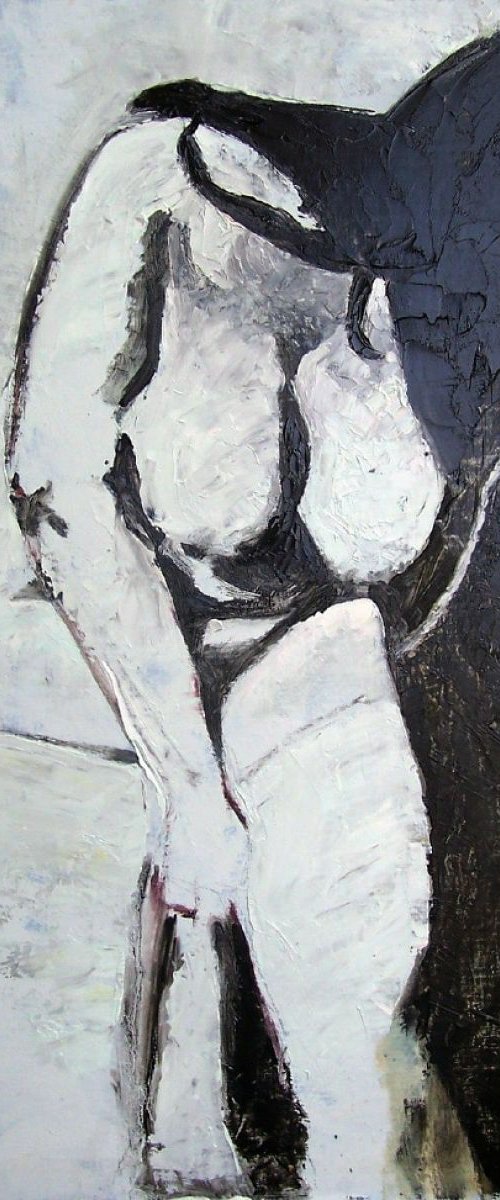 Mono nude, standing. by Richard Meyer
