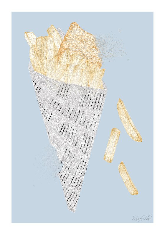 Fish & Chips - Limited Edition Print