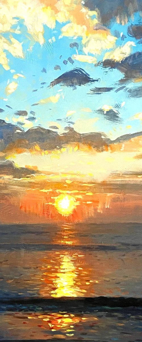 Ocean Sunset No.24 by Paul Cheng