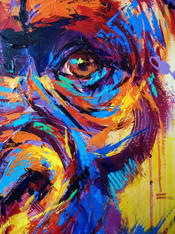 GORILLA | 120 x 100cm