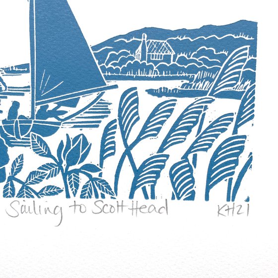 Sailing to Scolt Head