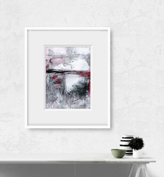 Tranquil Wandering 10 - Minimal Abstract Landscape Painting by Kathy ...