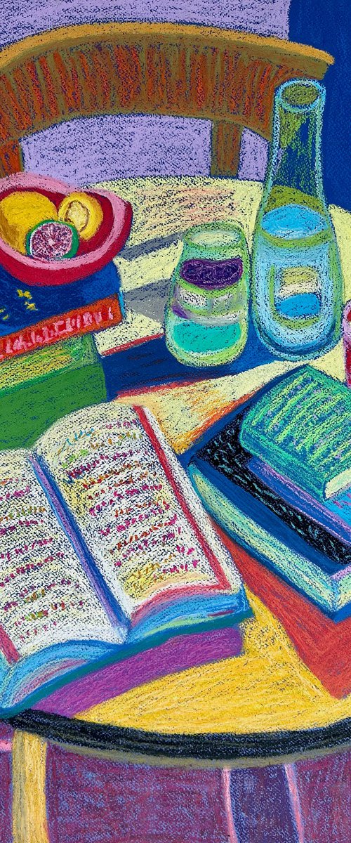 The Reading Table by Alina Timoshenko