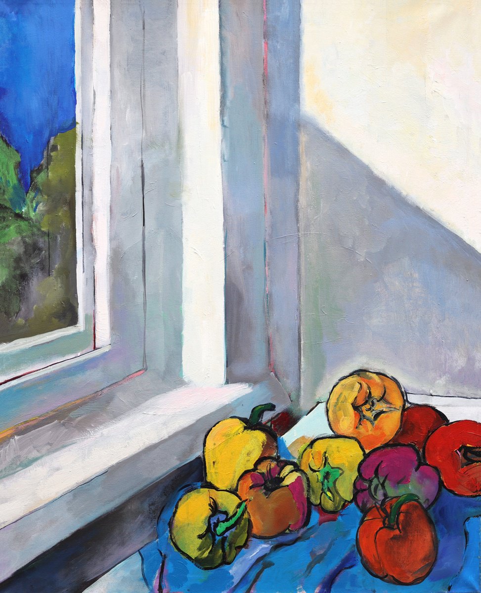 Peppers By Artem Andreichuk, 31 X 39, Artwork For Sale On Artfinder