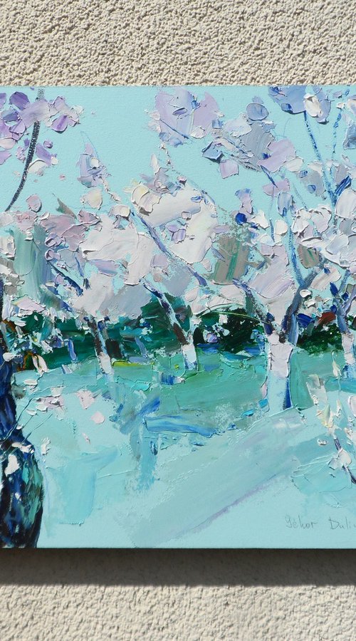 " Gardens are blooming " by Yehor Dulin