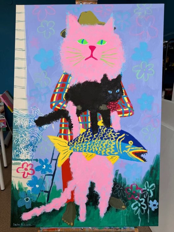 Pink Cat