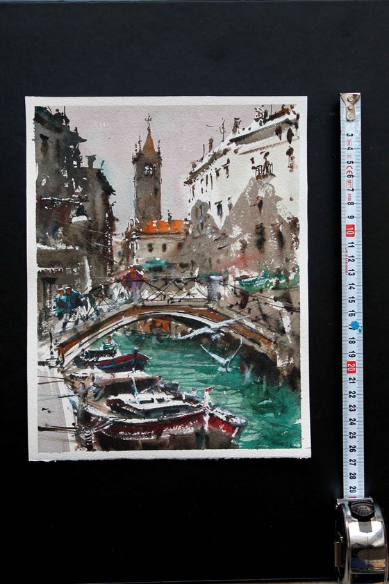 Venice Towers and Bridges