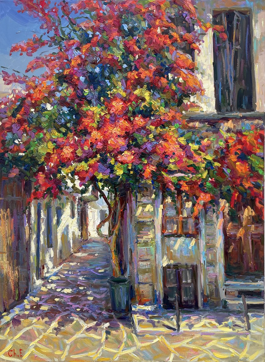 Blossoming Tree By Evgeny Chernyakovsky, 25 X 31, Artwork For Sale On Artfinder