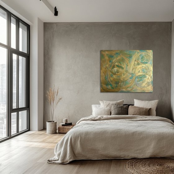 Gold Leaf 100x80x2