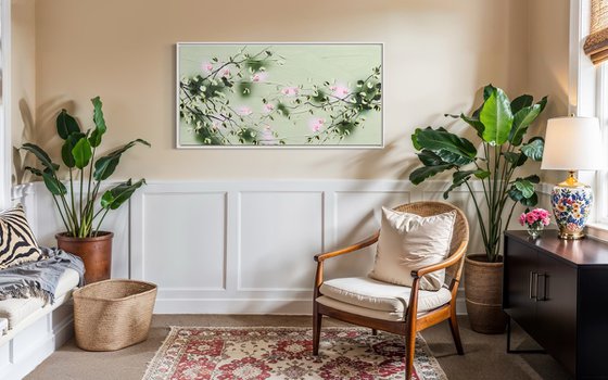 "Pale Rose Garden"