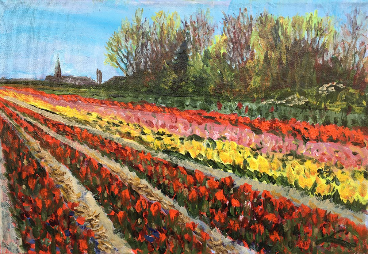 Tulip fields 2022 by Elena Sokolova