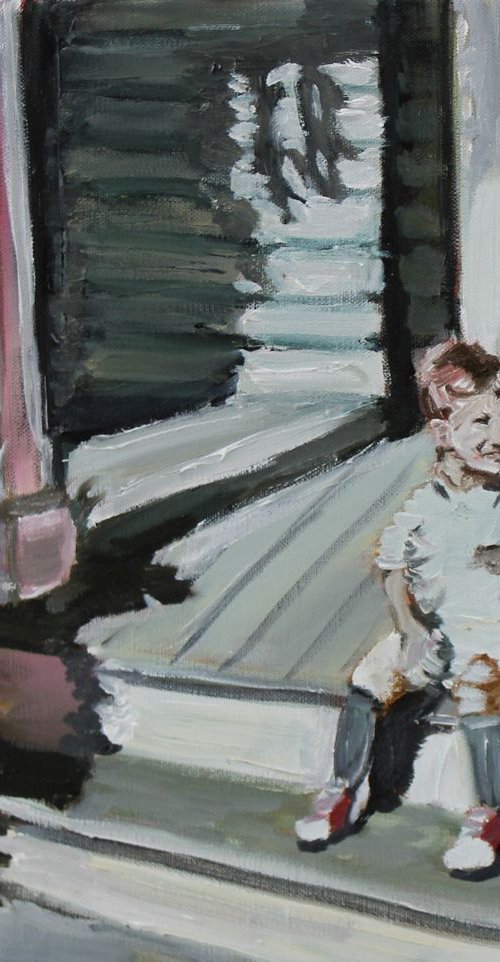 On The Porch by James Henry Johnston