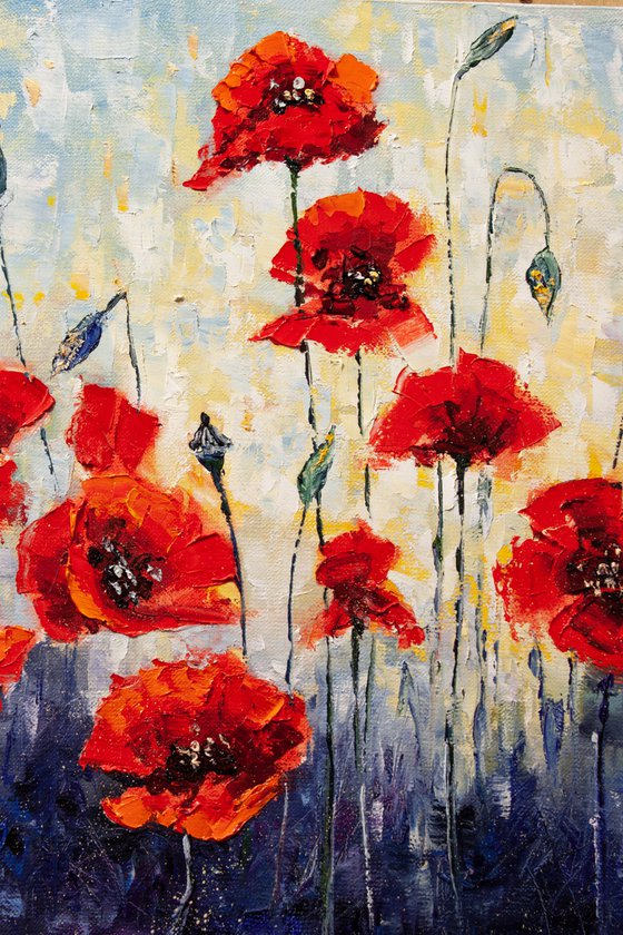 Happy summer , poppies