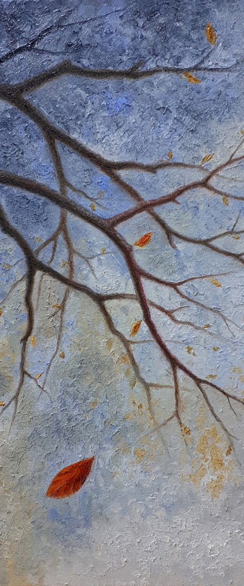 The last leaf by Serhii Voichenko