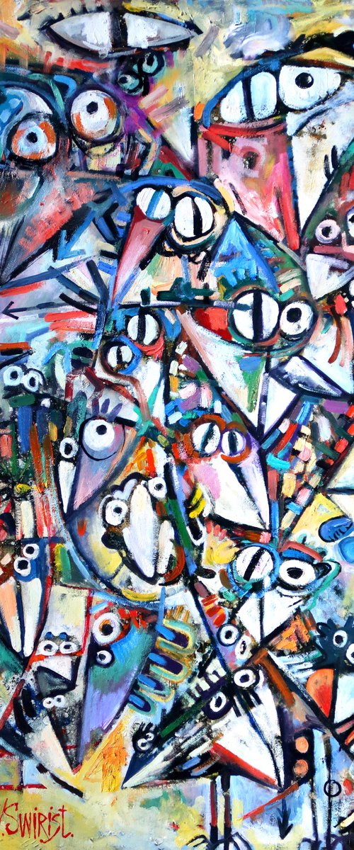 From the life of birds and people. by Nikifor Swiristuhin