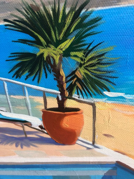 Sunny Terrace in Sardinia