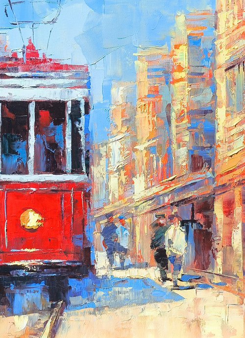 The Nostalgic Tram by Narek Qochunc