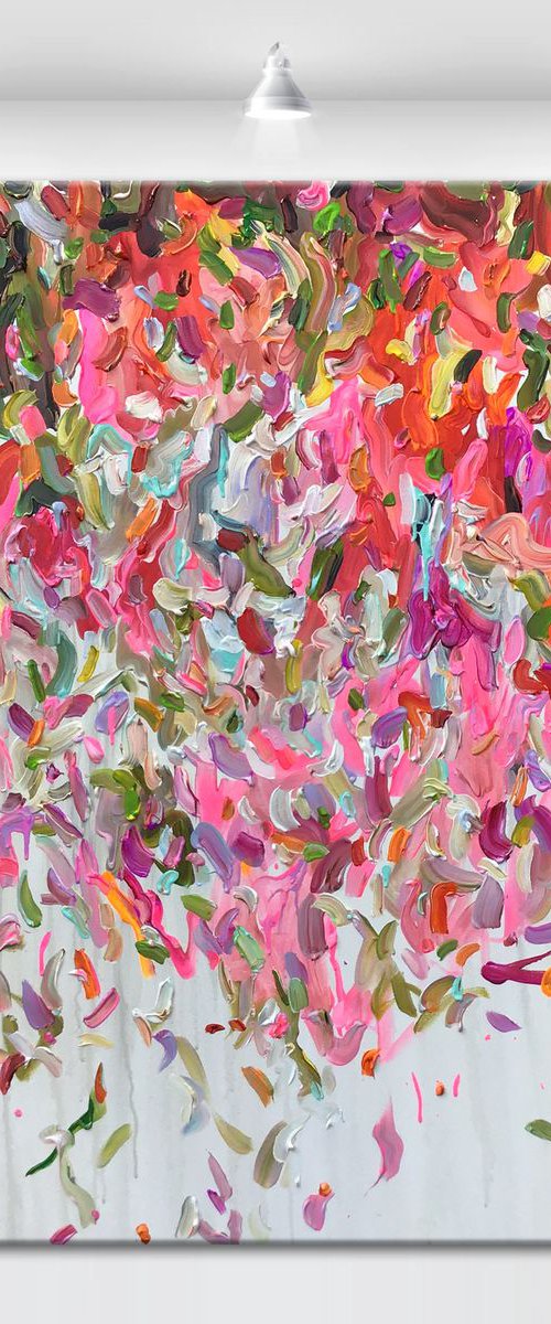 'Teneritas flor' - 40x40" by Tatiana Georgieva