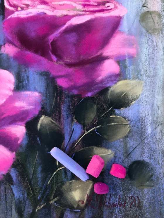 Blooming Rose  (series Pinksome in Rose Garden)