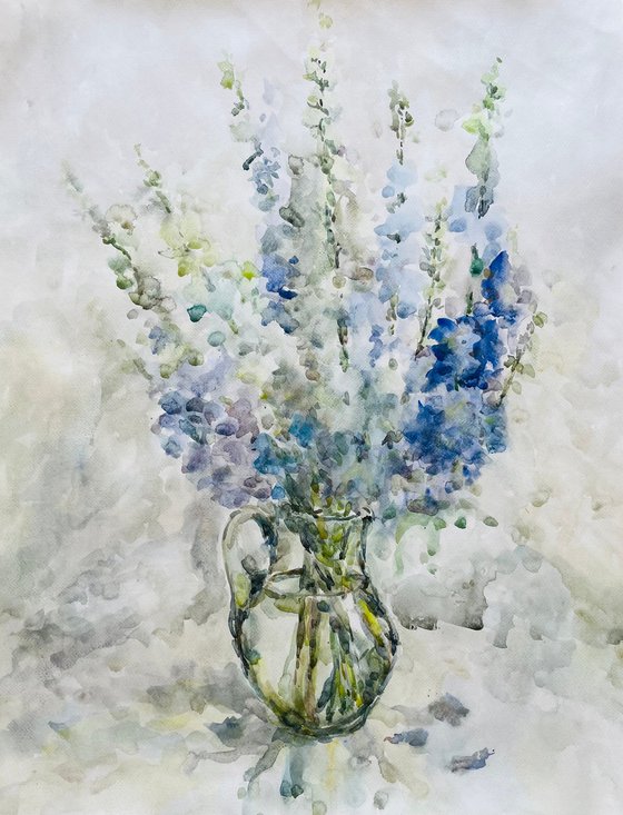 Blue bells 19,7x25,6 in