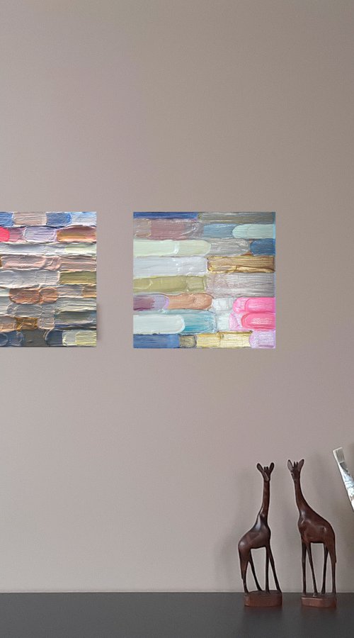 Just Brushstrokes #7 and #8 by Painter Coded