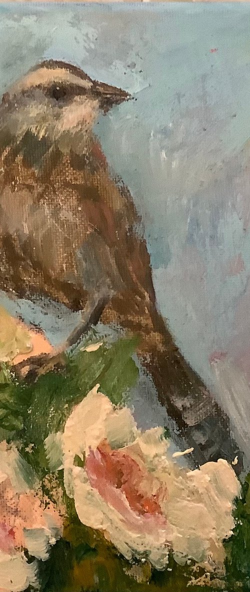 Saguaro in Blossom by Lia Matevosyan Haselton