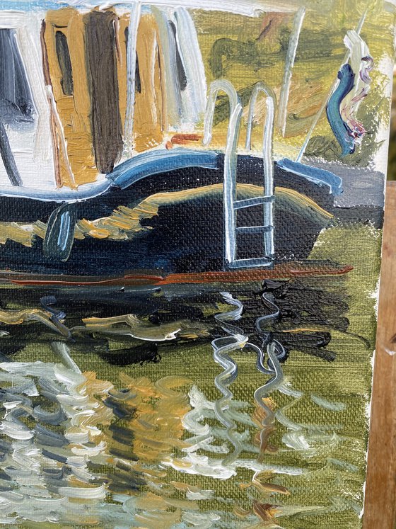 Dutch canal boat
