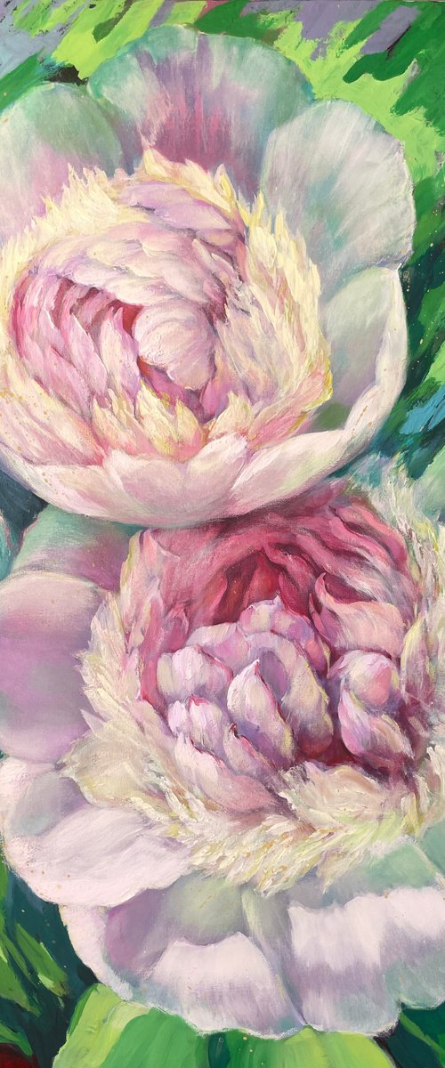 Peonies Bloom by Anna Reznikova