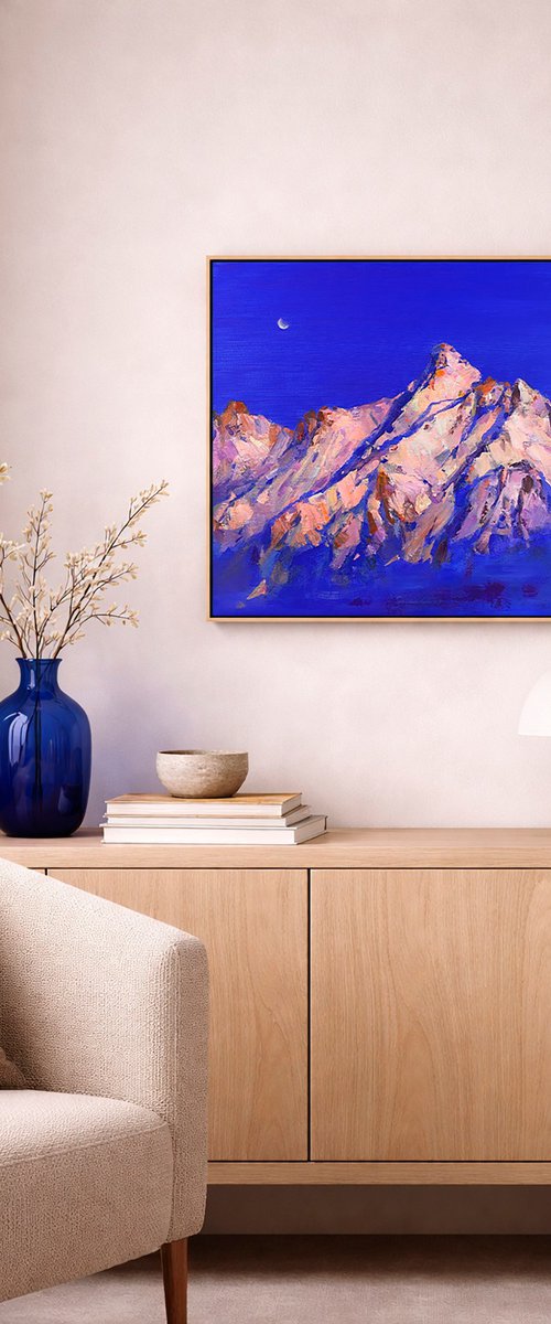 Blue stillness by Tetiana Shendryk