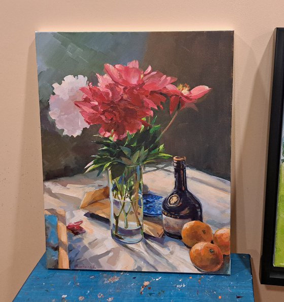 Peonies (16x20")