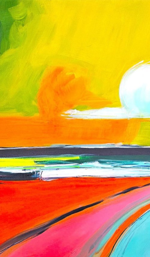 Warm seascape #7 by V+V Kniazievi