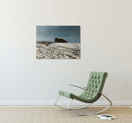 'The lonliness, Winter, Fife'