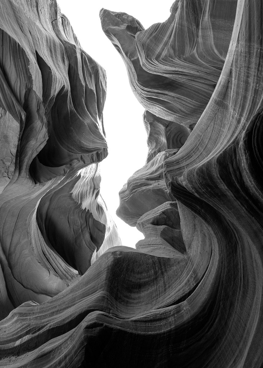 Organic Photograph , Contours Of Time Ii - ? Narrow Passage By Brandon Levalley, 25 X 35, Artwork For Sale On Artfinder