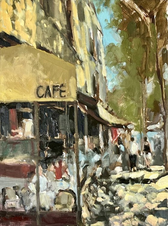 Summer in Saint-Germain, Paris