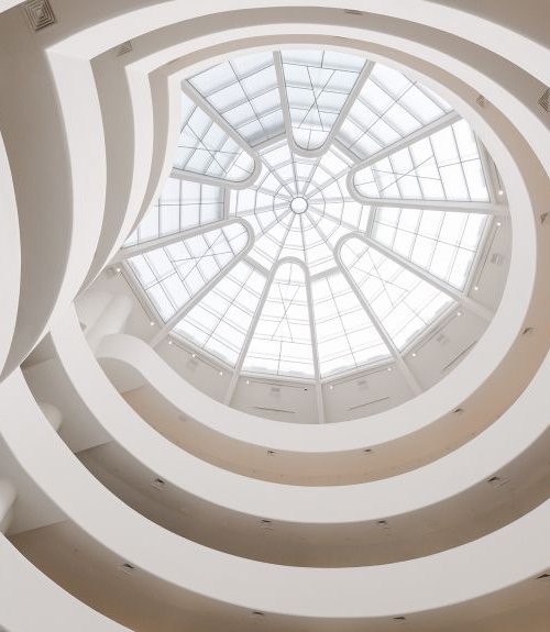 Guggenheim Interior Panorama by Tom Hanslien