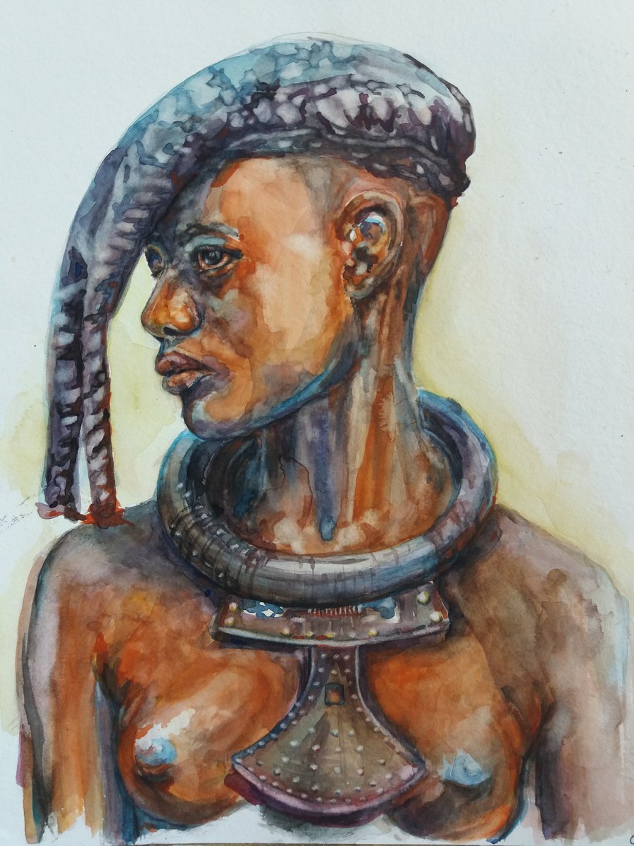 Namibian girl by Cristina Ricatti
