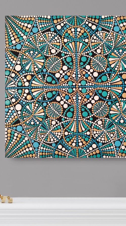 Ocean Mandala by Oxana Lazari