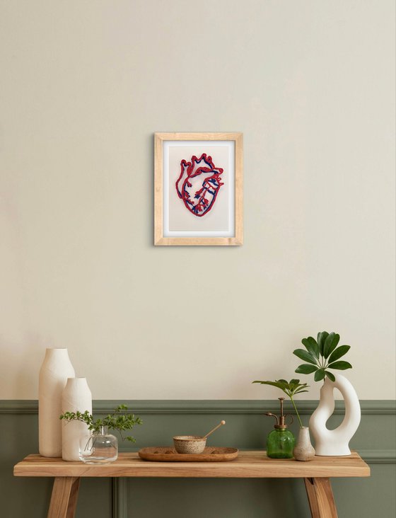 "Anaglyph Heart."