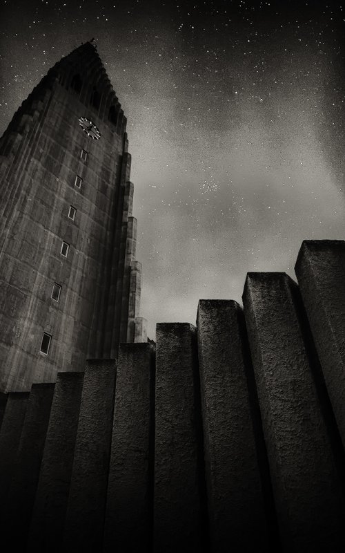 Hallgrímskirkja church by Paul Nash