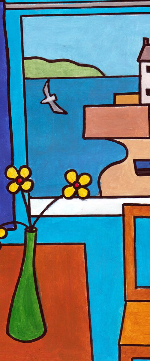 Interior with harbour view by Tim Treagust