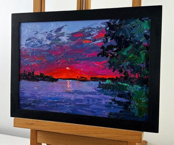 Evening Over the River