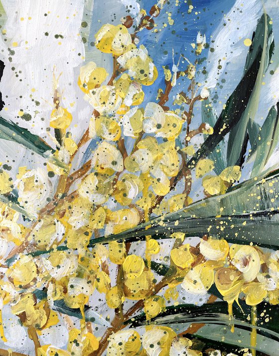 Sparkle and Shine - Golden Wattle By HSIN LIN