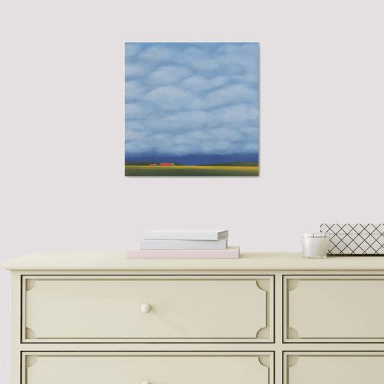 White Clouds, Golden Daffodils