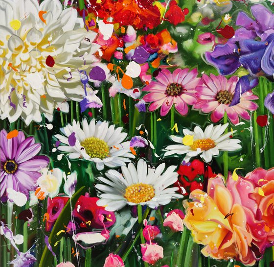 you made the flowers dance