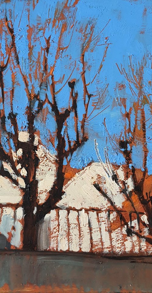 Spring.  Montmartre. by Olha Laptieva