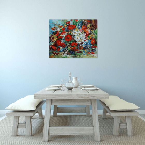 Garden in Full Bloom