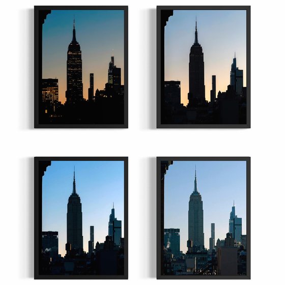 SUNRISE SET OF MANHATTAN