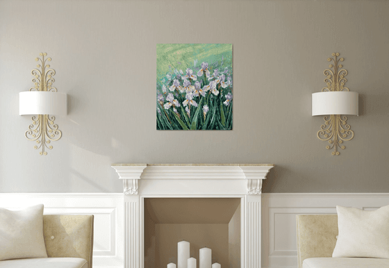 Irises 70x80cm