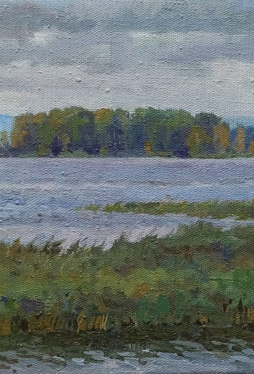 In the morning by the river by Olga Goryunova