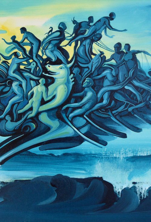 Blue Odyssey by Grama Gabriel